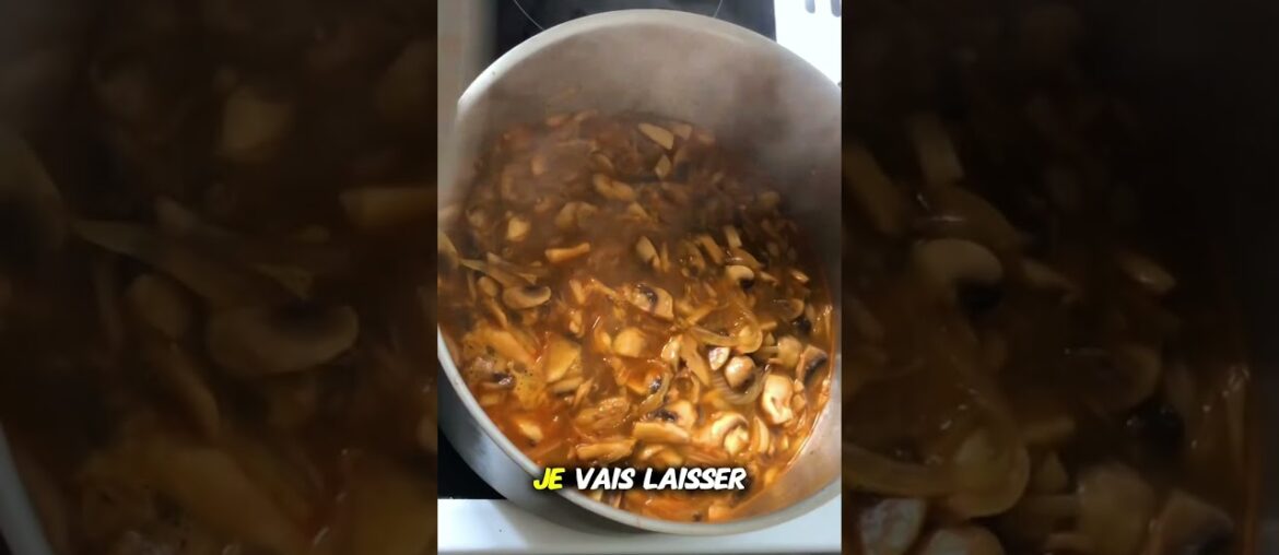 Mushrooms Soup delicious taste, french recipe #cooking #soup #mushrooms