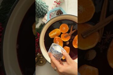Mulled Wine Magic With Just Red Wine and Spices #christmasrecipe #easyrecipe #viral
