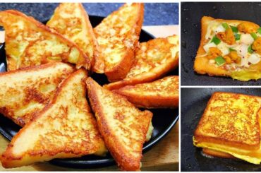 One Pan French Toast Recipes | 3 Super  Delicious Recipes | Best Breakfast Ideas