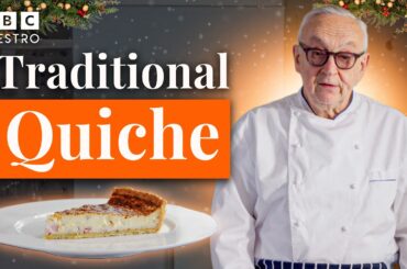 Traditional homemade Quiche Lorraine with Pierre Koffmann | Meet Your Maestro | BBC Maestro