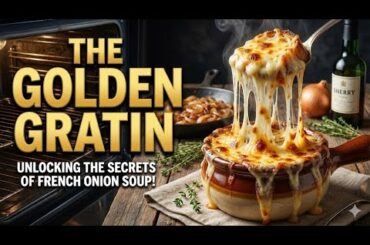 The Golden Gratin: Unlocking the Secrets of French Onion Soup