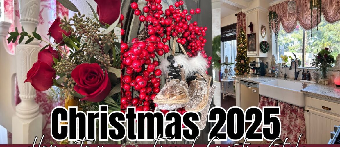 French Country Christmas Home Tour | Cozy, Elegant & Timeless Holiday Decor | Monica Rose French Country Christmas Home Tour | Cozy, Elegant & Timeless Holiday Decor | Monica Rose