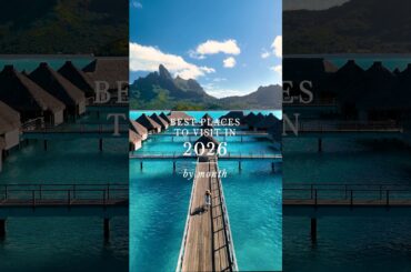 Best places to visit in 2026 #travelideas #travelinspiration #vacationideas #holidayideas