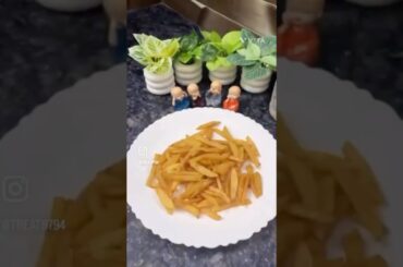 Homemade French fries Recipe #fries #food #recipe