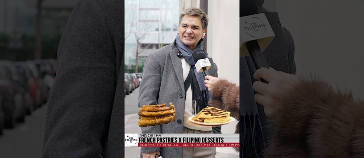 THIS OR THAT? Filipino Desserts x French Pastries with Wowie De Guzman #filipinofood