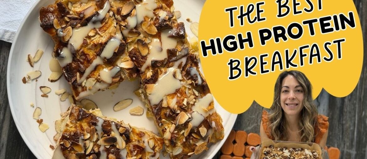 28g Protein Apple French Toast Casserole | Healthy Breakfast Recipe High in Protein, Low in Calories 28g Protein Apple French Toast Casserole | Healthy Breakfast Recipe High in Protein, Low in Calories