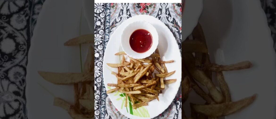 Crispy French Fries Recipe | Perfect Crunch at Home | Fig and Olive Foods #frenchfries #foodshorts