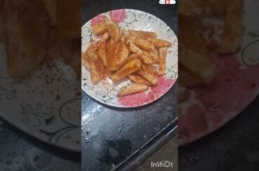 pery pery French fries recipe #video #food #sanakitchenfoods #cooking