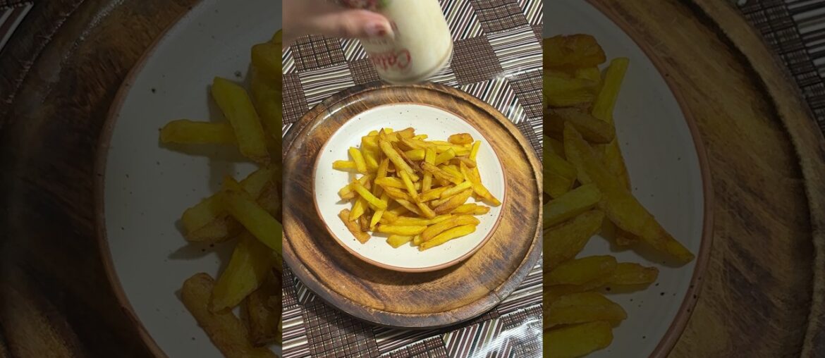 French fries recipe #frenchfries #viralvideo #cooking #recipe #shorts #reel #akshitaupadhyay
