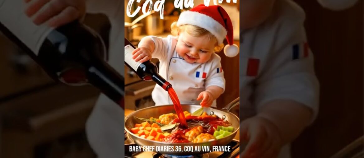 Coq au Vin So Easy Even Babies Can Master It #EasyRecipes #FrenchFood #Shorts