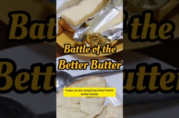 President, Bordier, Le Gall Grand Cru, which #butter is better? #gourmet #dairyproducts  #baguette