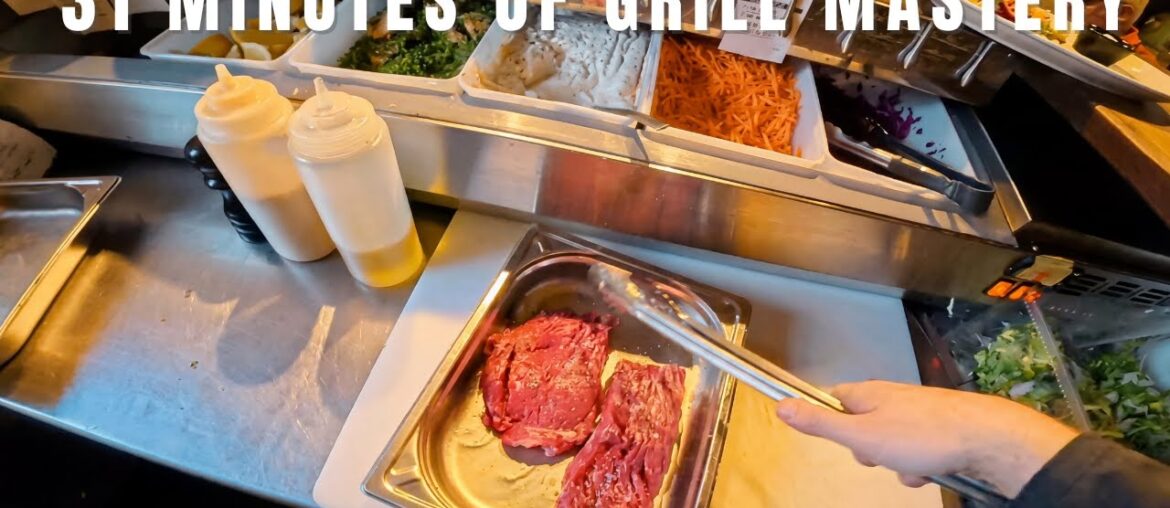 31 Minutes of Grill Mastery at a French Restaurant: A Culinary Journey