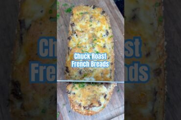 Chuck Roast French Breads #ChuckRoast #FrenchBread #Pizza #FrenchDip #Recipes #PotRoast #Cooking