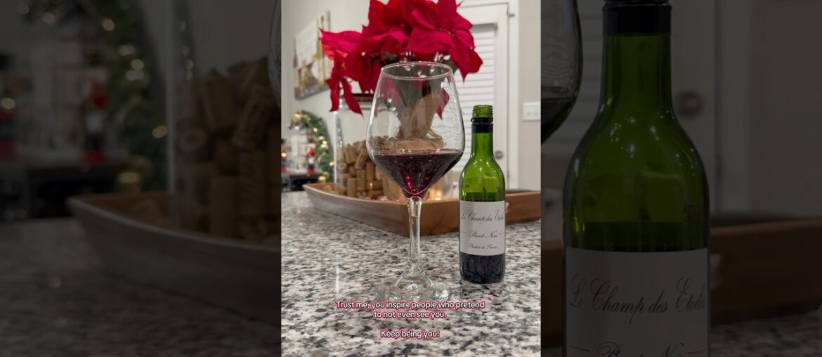 Day 22 is featuring LE CHAMP DES ETOILES FRENCH PINOT NOIR. #wine #winetasting