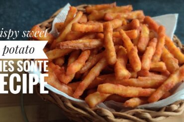Crispy Sweet Potato Fry Recipe| Mangalore Sonte Recipe| Evening Snack Recipe|