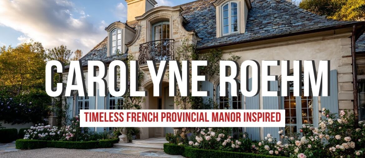 Timeless French Provincial Manor Inspired by Carolyne Roehm s Candlelit Serenity Timeless French Provincial Manor Inspired by Carolyne Roehm s Candlelit Serenity