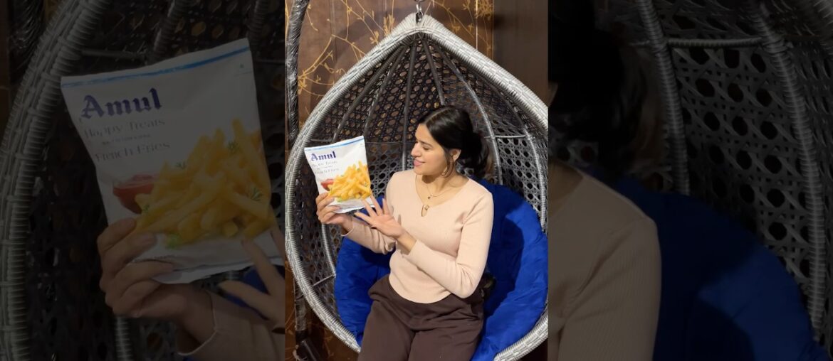 amul frozen french fries #recipe #trending #food #foodvlog #amul #frenchfries