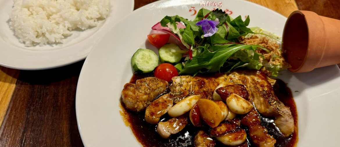 A Japanese Salaryman’s Lunch -pork steak