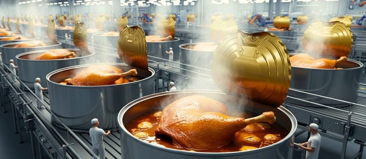 Inside a Modern Duck Processing Plant: From Harvest to Premium Confit Canned Food