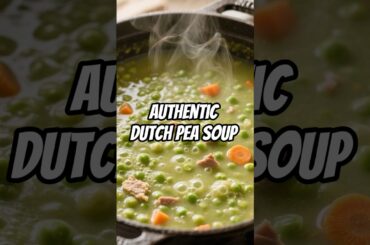 Dutch Chef Reveals SECRET to Authentic Erwtensoep Recipe
