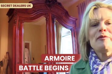 French Armoire Battle Arts and Crafts Treasure
