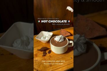 Italian & French Hot Chocolate Recipe Winters Holiday Season