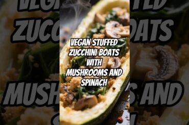5 Simple Steps to Making the PERFECT Vegan Stuffed Zucchini Boats