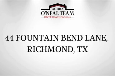 44 Fountain Bend Ln. presented by The Audra O'Neal Team Real Estate