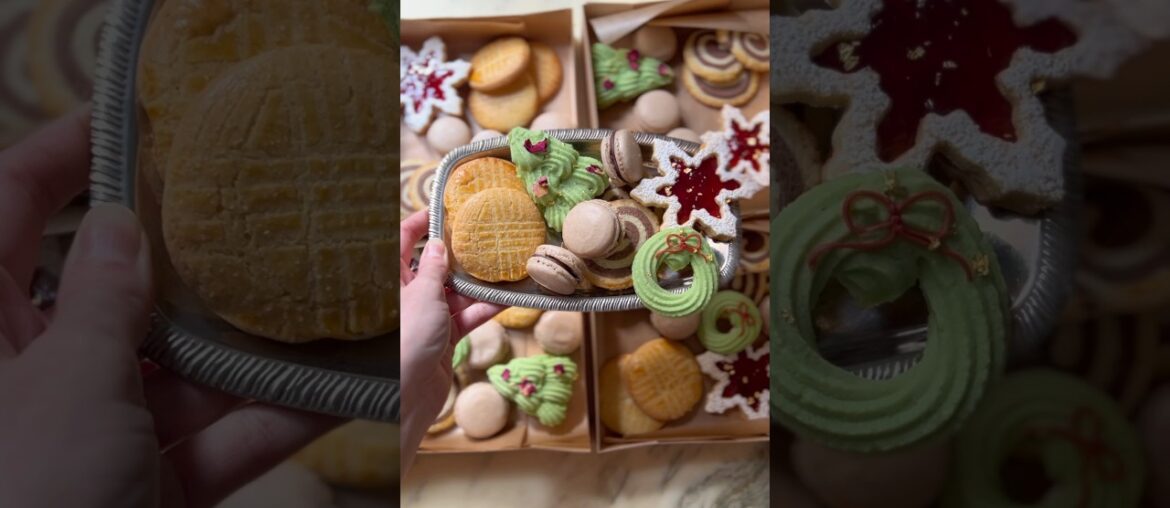 Making French Christmas cookies in my tiny Parisian kitchen! #kitchen #christmas #cookies #recipe
