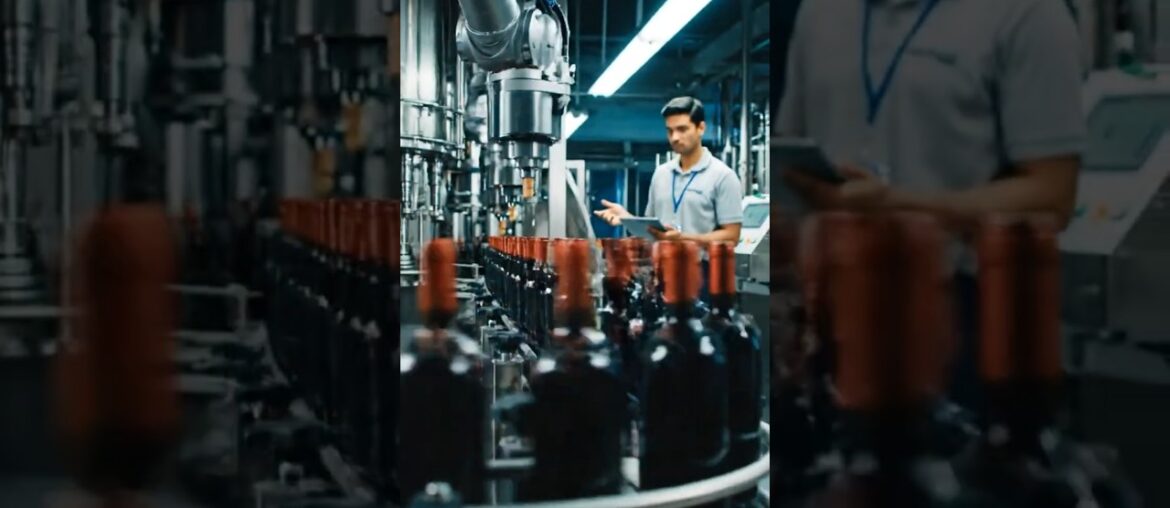 Inside Red Wine Factory: The Hidden Magic of Grape to Glass #howitsmade #foodprocessing
