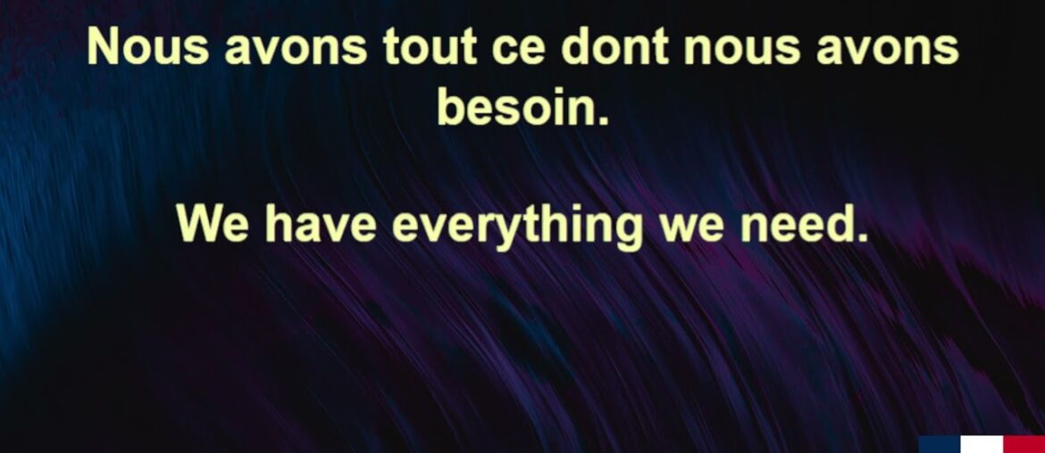 French 7 Minute Languages 126