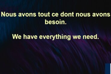 French 7 Minute Languages 126