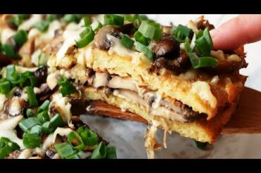 Mushrooms With Cheese French Cuisine