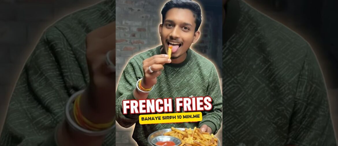 Crispy French Fries Recipe vikramvlogs09#frenchfries#food #recipe#crispysnacks#indianfood#streetfood