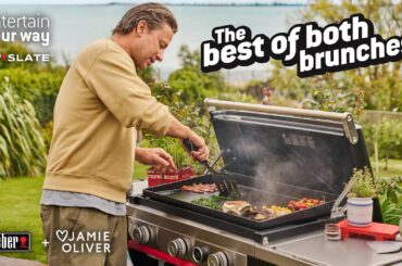 The Best of Both Brunches | Weber Slate Griddle |  Jamie x Weber | 4K