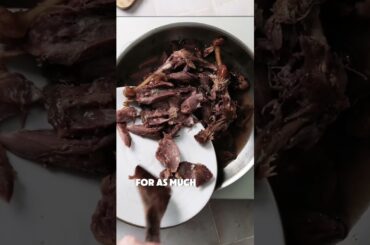 Precooked duck confit is a shortcut to winter goodness #parmentier