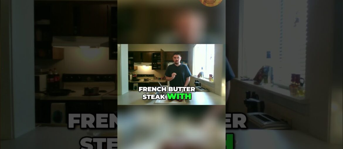 French Butter Steak & Wine Sauce: Chef Brett's Viral Recipe! | Chef Brett Heath #shorts