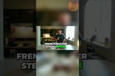 French Butter Steak & Wine Sauce: Chef Brett's Viral Recipe! | Chef Brett Heath #shorts