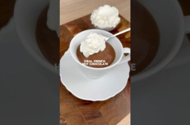 Easy recipe - Viral French hot chocolate #food #recipe #easyrecipe
