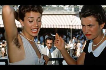 1960s French Women with Armpit Hair Talk Society, Cinema & Life on the Riviera (Cassis)