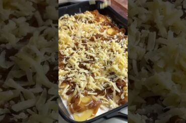 The Easiest French Onion Soup Scalloped Potatoes #FrenchOnionSoup #ScallopedPotatoes