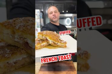 Bacon Fluffernutter Stuffed French Toast #Shorts #FrenchToast #Breakfast #BaconLovers #WeekendBrunch
