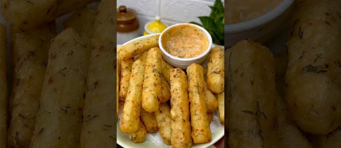 Crispy potato french fries at home #shorts #ytshorts #recipe #frenchfries #potatorecipe