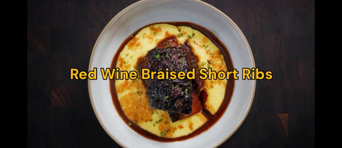 Red Wine Braised Short Ribs | Mirepoix, Dry Brine & the Perfect Braise