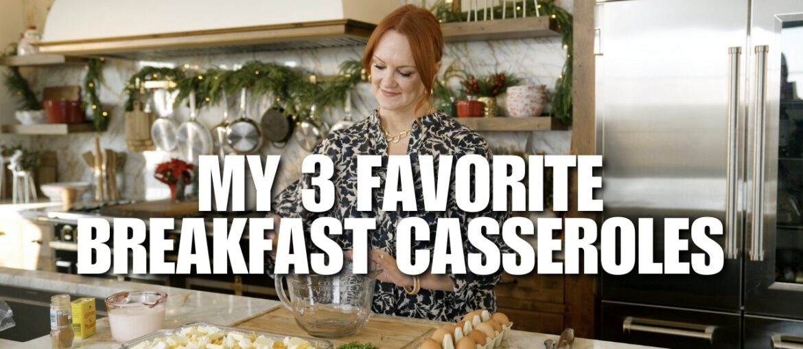 My 3 Favorite Breakfast Casseroles!