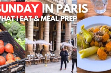 French Woman Sunday - What I Eat, Meal prep, Cooking & Daily Life in Paris