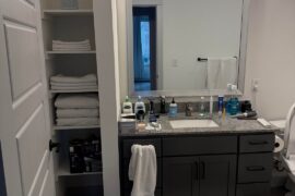 towel/rug refresh - white again, or go with a different color?