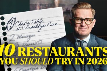 10 RESTAURANTS You Should Visit in 2026