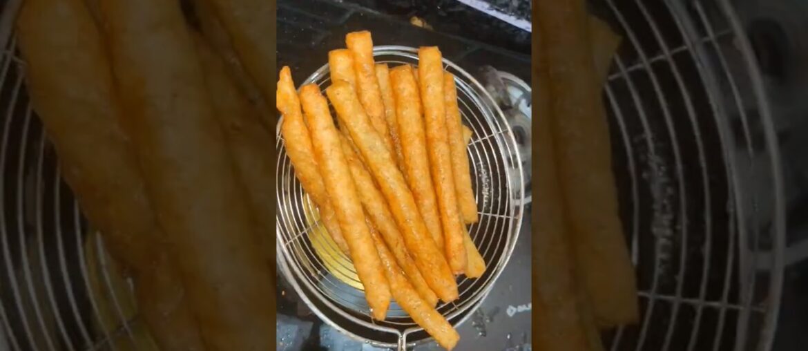 Japanese long fry recipe#Let's try 10 mins Japanese long fry#French fry