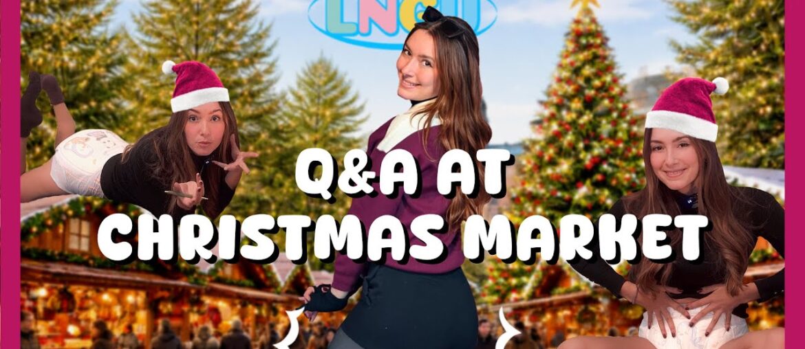 LNGU Q&A at Christmas Market